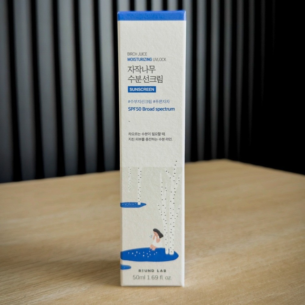 Round Lab Birch Juice Moisturizing Sunscreen SPF 50 Broad Spectrum 50ml